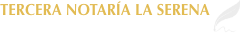 3ra Notaría La Serena - Pablo Bustos Molina